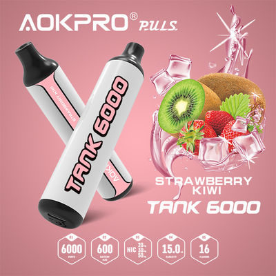 30 마그네슘 맛을 낸 전자 담배 퍼프 바 딸기 키위 TYPE-C